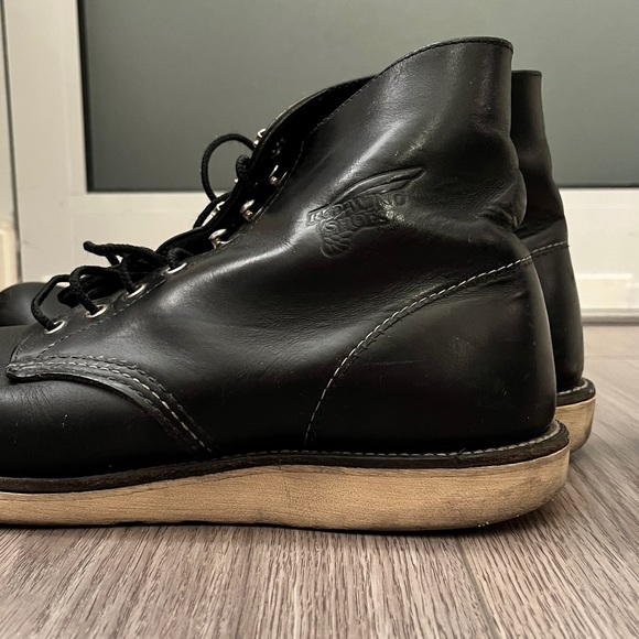 Red Wing 8165 black us11 boots rare bought in japan - Picture 6 of 9